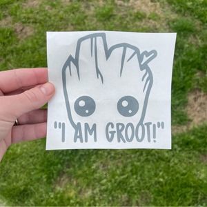 I Am Groot Vinyl Decal